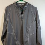 Nike  Pro Hyperwarm Fitted 1/4 Zip Longsleeve Top Womens Sz Large Gray Photo 1