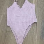 Wild Fable Lavender Textured Bodysuit Photo 0