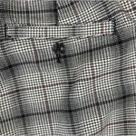 American Eagle  Stretch Pants Women’s Sz. 4 Houndstooth Plaid Cream Red Black NWT Photo 6