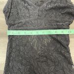 Nasty Gal NWOT  WFFS Sheer Lace Dress Sleeveless Black S Photo 7