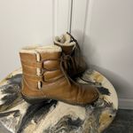 UGG  Caspia 1932 Lace Up Shearling Lined Leather Boot Photo 4