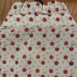 J. McLaughlin  White Cherry Print Ruffle Sleeveless Button Down Blouse‎ Size XS Photo 10