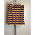 Target Pride Machine Women knit BodyCon Skirt Sz. LRG Multicolor NWT Trendy Red Size L Photo 2