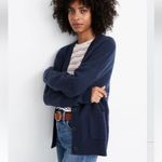 Madewell Short Kent Ex-Boyfriend Cardigan Sweater in black W1978 Sz XS Photo 7