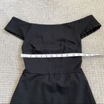 Talula Aritzia  Criss-Cross Bodycon Off Shoulder Midi Dress S - Black Photo 7