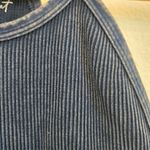 Free People  Happiness Runs Long Crop blue Tank top size XS Photo 9