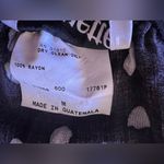 Vintage Paquette Byer California maxi skirt floral black Size M Brown Size M Photo 8