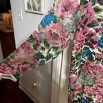 Victoria's Secret Victoria’s Secret vintage sheer button up night shirt size m/l floral sexy vneck Photo 3