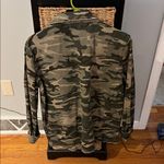 Lulus  Women's Green Camo Jean Jacket Photo 2