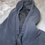 Adidas  Pullover Hoodie Womens Medium Black Floral Logo Sweatshirt Sporty Casual Photo 11