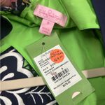 Lilly Pulitzer Sylvie Shift Dress Jungle Flowers Embroidered Green Blue NWT Sz 8 Photo 4