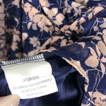 Petal and Pup NWT  Navy Floral Mini Dress Size Small Long Sleeve Aline Ruffle Photo 5