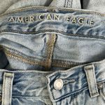 American Eagle Light Wash Mom Jeans 00 XS Extra Short High-Waist Cropped Photo 6