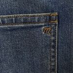 Madewell Distressed Raw Step Hem Jean Mini Skirt Women’s 30 Blue Grunge Western Photo 4