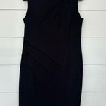 Calvin Klein Women’s 12 Black Sheath Dress Career Workwear Dressy Photo 0