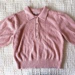 Reformation Etta Collared Sweater L Photo 0