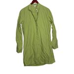 Loewe Cotton shirt dress in Lime Green sz FR 38 US 4-6 Photo 1