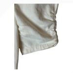 Alice + Olivia  Dress Women‎ 0 White Vintage Sugar Denim Mimi Puff Sleeve Mini Photo 4