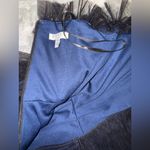 NEW GHRAIL Brielle Black Mesh Strapless Midi Dress Sz XS Photo 6