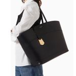 Salvatore Ferragamo Ferragamo Charming Medium Leather Tote Bag in Black, New with Tag Photo 14