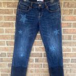 CAbi -  dark was natural hem boyfriend star pattern boyfriend jean Photo 0