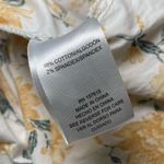 Joie  Tiered Puff Sleeve Floral Yellow and White Dress with Belt 8 Photo 12