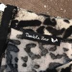 Double Zero Dress Animal Print Panel Knit Dress Size S Photo 2