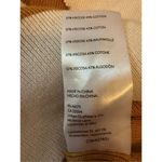 BDG Womens Ivory Brown Tunic Sweater Dress Sz Large Henley Striped Ribbed Knit Photo 9