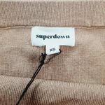 superdown  Bonnie Varsity Skirt in Toast XS Photo 5