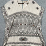 Free People Free‎ People New Romantics Women’s Top Sz S Sweater Beaded Boho Festival Ivory Photo 0