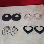 4 Pairs Of Earrings Lot of 4 Photo 0