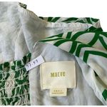 Maeve  Green & White Shirt Women Top Size Small | 57-53 Photo 3