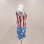 Junk Food Americana Romper Size Medium Red Photo 4