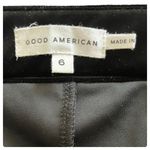 Good American Black Velvet Flare Pant Plus Size 3XL Holiday Cocktail Party Photo 9