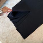 St. John  Black straight stretch Pencil Skirt wool size 12 Photo 5
