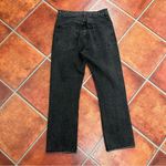 American Rag rag & bone Jeans w/ Shiny Red Tuxedo Stripe Photo 5