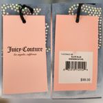 Juicy Couture Bag Obsession Satchel Slate Blue Velvet Rhinestones Purse Handbag Photo 1