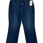 A New Day High Rise Dark Wash Denim Boot Cut Jean HEMMED Photo 0