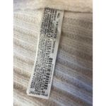 ZARA Cream Ribbed Turtleneck Sweater Oversized Cozy Knit Top L NWT Photo 2