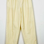 Vintage Pastel Yellow High Waisted Pants Yellow Size 8 Photo 0