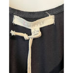 Z Supply Body Suit Womens L 12-14 Purple Black Leopard Print Short Sleeve NWT Photo 5