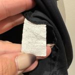 People like Frank leather look pleated front ruffled blouse size medium Photo 3