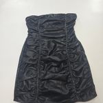 superdown  Lily Ruched Mini Dress in Black Photo 2