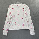 Lilly Pulitzer NWOT Jansen Sweatshirt Valentine Lots of Love Hearts Women Small Photo 1