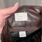 A New Day Brown leather pants Photo 2