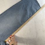 Madden Girl L Large 32 Jeans Baggy Mid Rise Wide Leg Med Wash Distressed Skater Photo 11