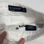 BLANK NYC Warren Mid Thigh White High Rise Denim Shorts Size 30 (b17) Photo 1