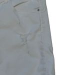 Pilcro and the Letterpress PILCRO‎ White Stretch Denim Distressed Shorts Mid-rise 30 (35) Photo 2