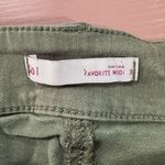 SO  Low Rise Favorite Midi Olive Green Shorts Photo 3