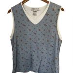 Carolyn Taylor Cottagecore Floral Layered Tank Large Photo 0